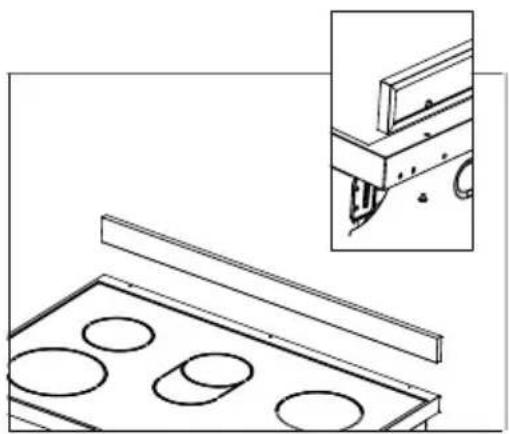 Artusi CAFI95X - Fitting the splash guard - 1