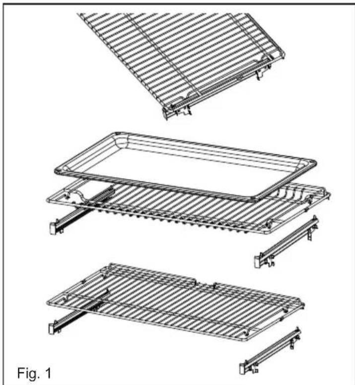 Artusi CAFI95X - OPTIONAL: ONLY FOR THE MODELS EQUIPPED WITH TELESCOPIC RAILS - 1
