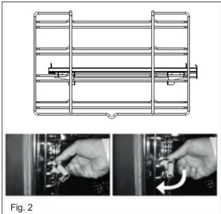 Artusi CAFI95X - OPTIONAL: ONLY FOR THE MODELS EQUIPPED WITH TELESCOPIC RAILS - 2