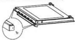 Artusi CAO600X - Removal of the internal glass panel - 2