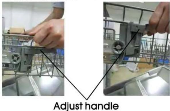 Adjust handle