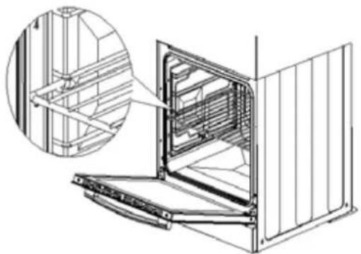 Euromaid EFF54SS - Fitting oven shelves - 1