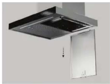 Fisher & Paykel HC90DCBB4 - Removing the aluminium filters - 1