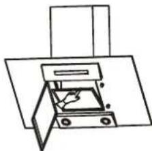 ILVE IVN900X - Replacing the charcoal filter (for od with sloping surface) - 3