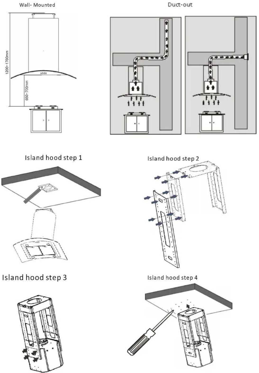 ILVE IVN900X - Installation Guideline - 1