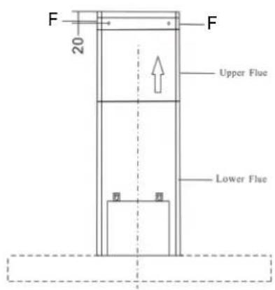 F 20 F Upper Flue Lower Flue