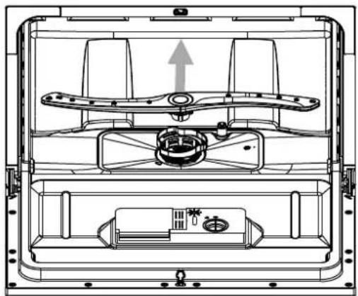 ILVE IVDFS55 - Cleaning the Spray Arms - 1