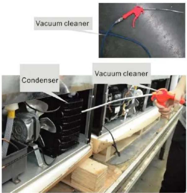 Vacuum cleaner Condenser Vacuum cleaner