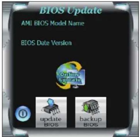 BIOS Update AMI BIOS Model Name BIOS Date Version online Update update Bios backup Bios