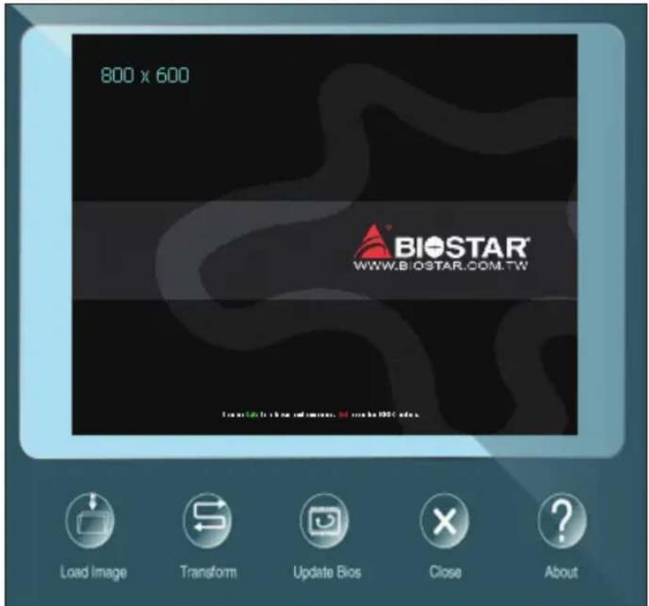 BIOSTAR H61MHV3 - 바이오스크린 유틸리티(BIOScreen Utility) - 1