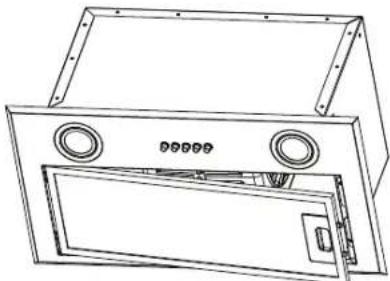 Sôlt GGSUM52 - Cleaning the Grease Filter (recommended monthly) - 1