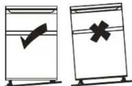 Diagram showing two containers with checkmarks and a cross symbol indicating failure or rejection.