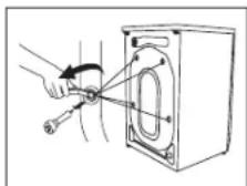 Sôlt GGSFLW80ADW - REMOVING THE TRANSPORTATION BOLTS - 3