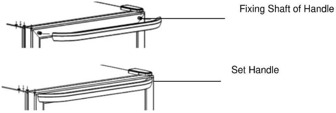DIMPLEX DWF45DZ - Installation of Handle - 1