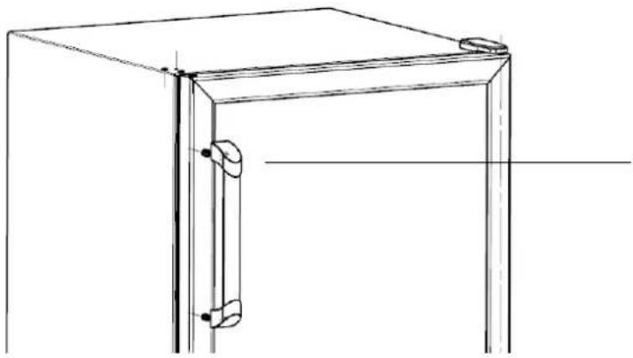 DIMPLEX DWF45DZ - Installation of Handle - 3