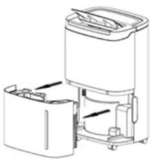 DIMPLEX GDDEY20 - Use of water tank - 1