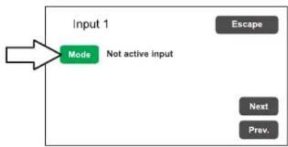 FBT VAIE 4000 - D5) >> Control input - 1