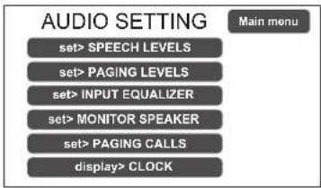 FBT VAIE 4000 - MENU - 1