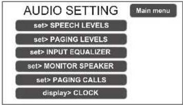 FBT VAIE 4000 - MENU - 1