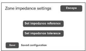 FBT VAIE 4000 - C) Acquisition of impedances - 2