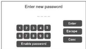 FBT VAIE 4000 - Password Impostazione del codice password - 2