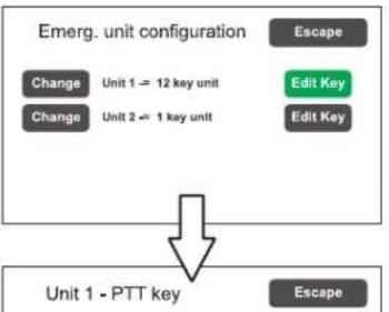 FBT VAIE 4000 - set> ALARM LEVELS Impostazione di livello delle sorgenti d'allarme - 7