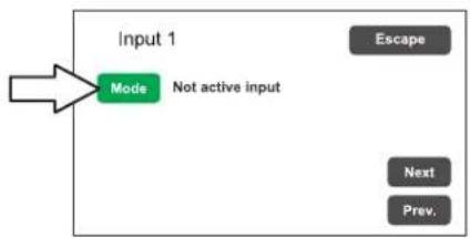 FBT VAIE 4000 - D5) >> Control input - 1