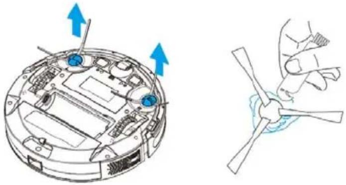 Kogan SmarterHome G80 - Side Brushes - 1