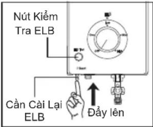 Nút Kiểm Tra ELB Cần Cải Lại ELB Dầy lên