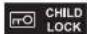 MITSUBISHI MR-L710EG - Setting the child safety lock - 2