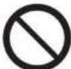 MITSUBISHI MR-L710EG - Warning - 4