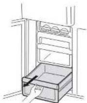 MITSUBISHI MR-L710EG - Cases in the Freezer compartment - 1