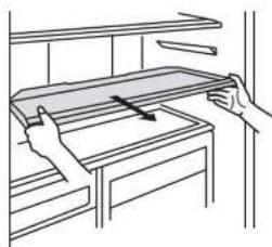 MITSUBISHI MR-L710EG - Tempered glass shelf - 1