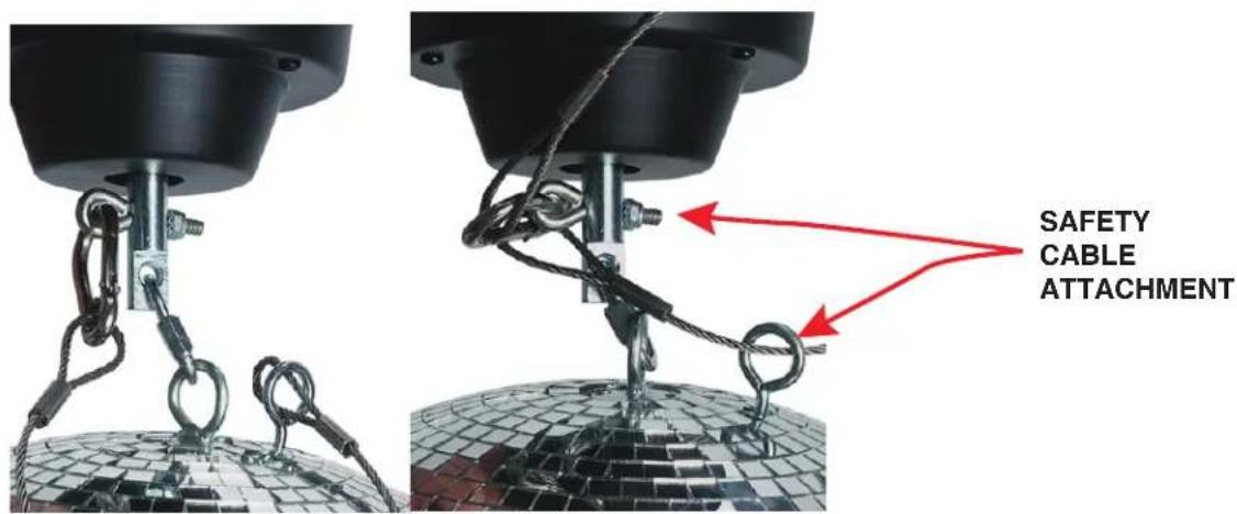 SAFETY CABLE ATTACHMENT