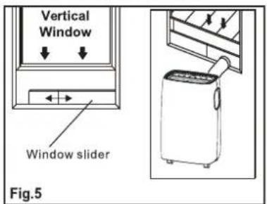 Vertical Window Window slider Fig.5