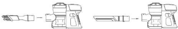 SHARP EC-SC85U-H - How to use as a hand vacuum: - 1