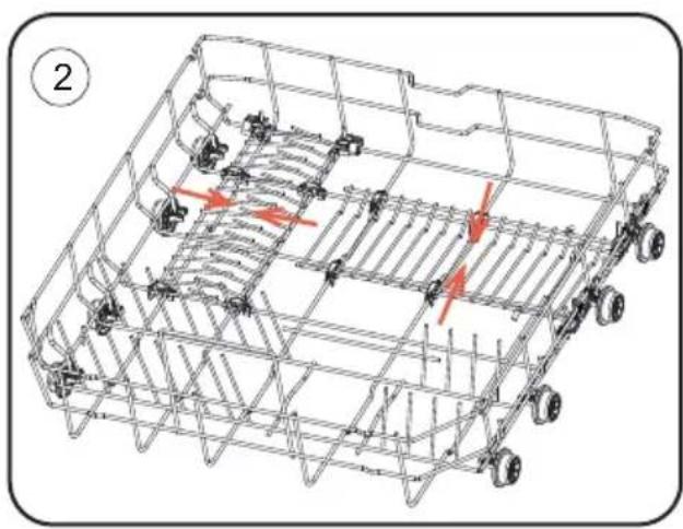 Artusi ADWFI700 - Four Folding Racks (15 pc) - 2