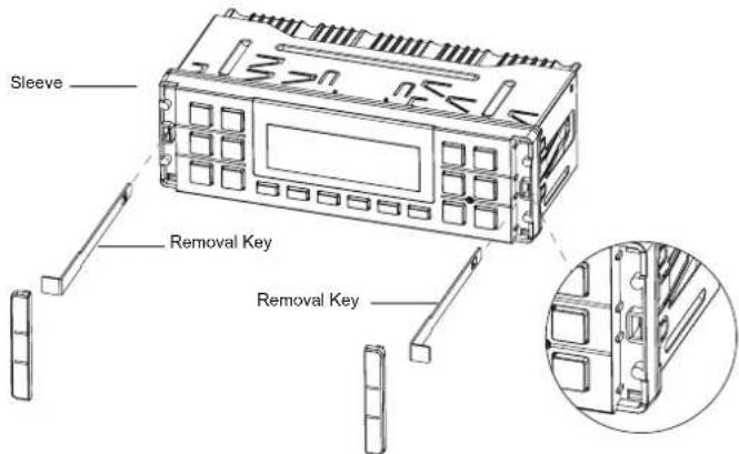 Sleeve Removal Key Removal Key