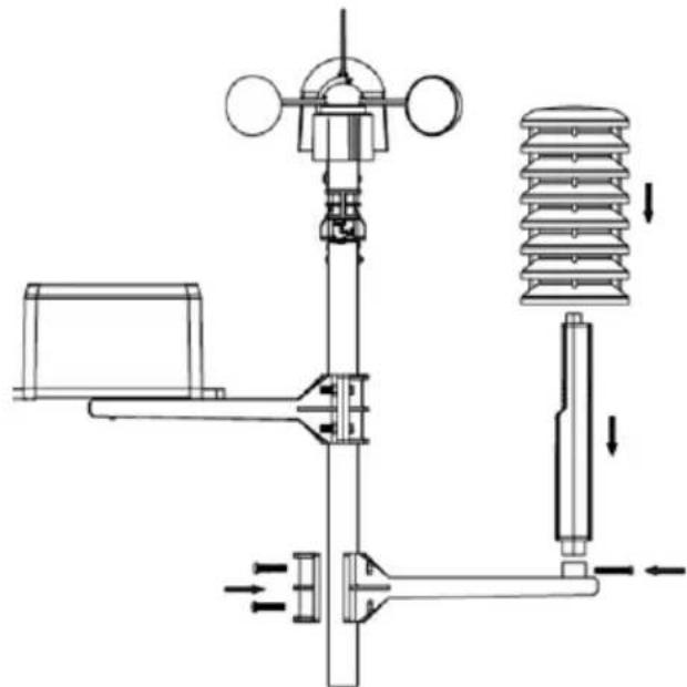 ClimeMET CM2000 - Sensor Assembly Continued - 1