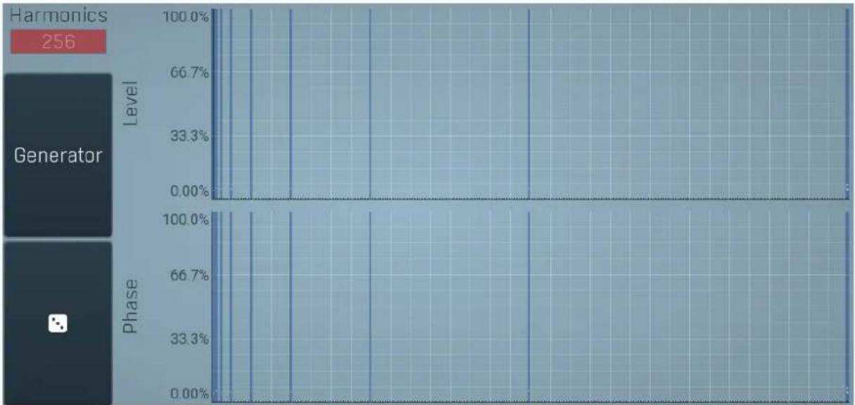 MeldaProduction MMorph - Signal generator in Harmonics mode - 1