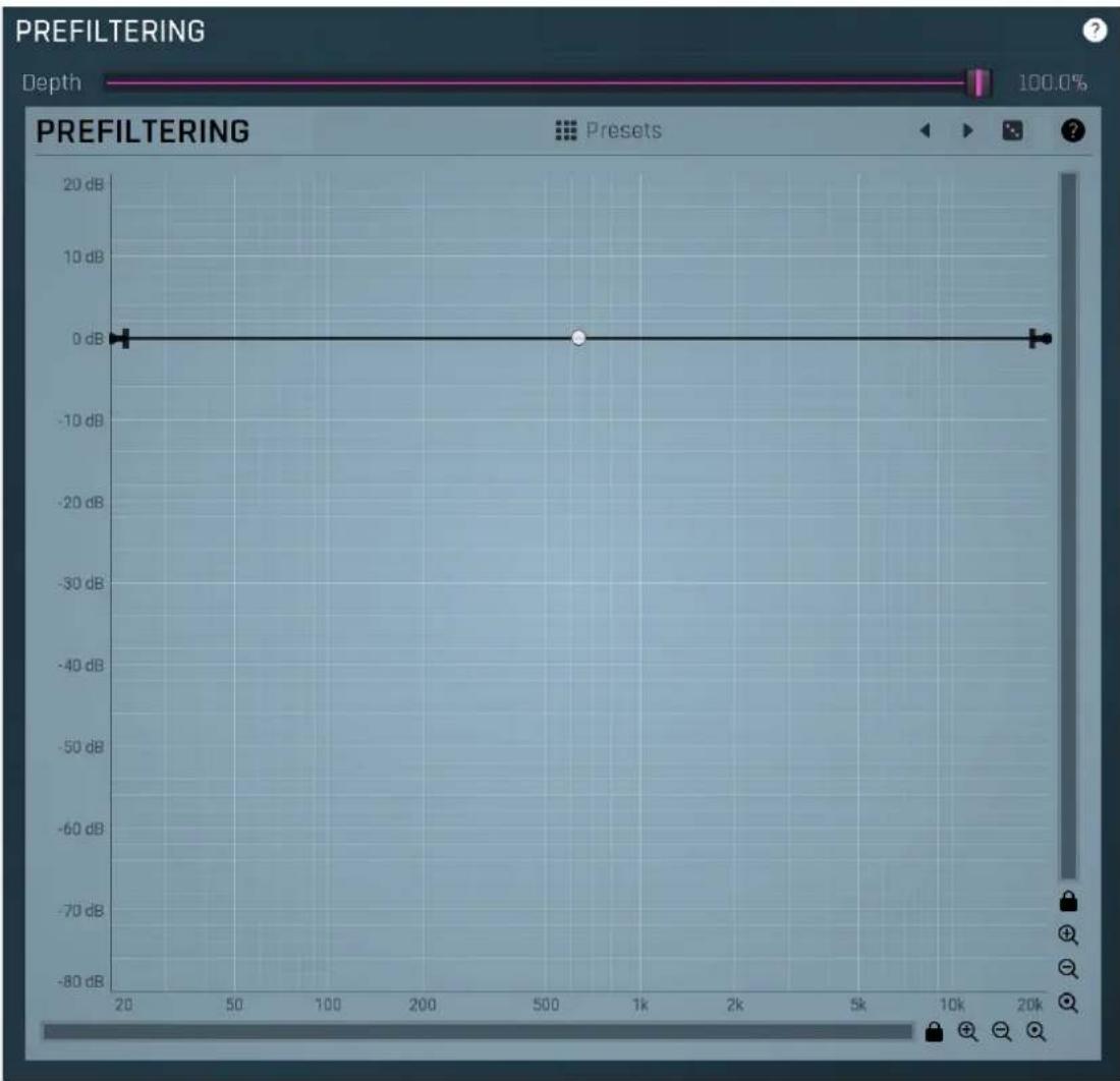 MeldaProduction MTransformer - Prefiltering panel - 1