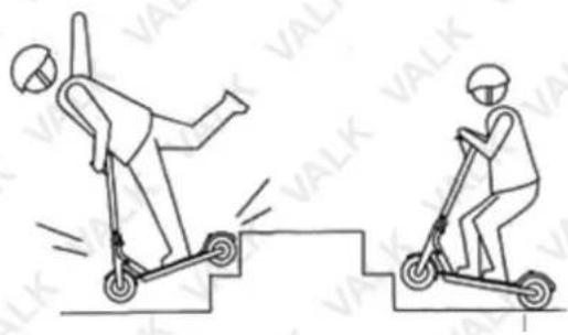 Valk Fusion 7 - Safety Warnings When Riding - 9