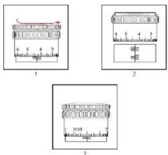 Trijicon Credo - LOCKING EXTERNAL ADJUSTERS (1-8x28) - 1