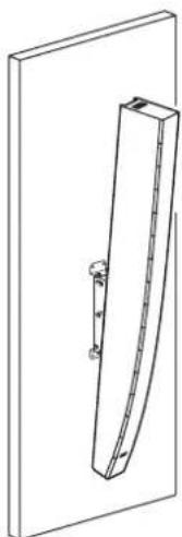 TOA SR-H3S - INSTALLATION EXAMPLES USING THE OPTIONAL BRACKETS - 2