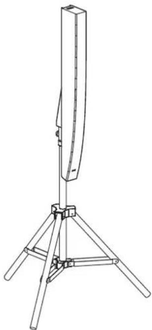 TOA SR-H3S - INSTALLATION EXAMPLES USING THE OPTIONAL BRACKETS - 4