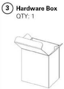 ③ Hardware Box QTY: 1