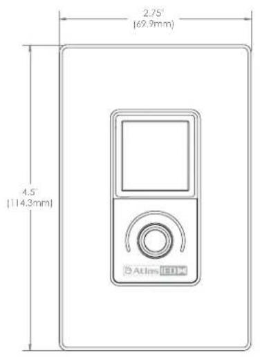 2.75' (69.9mm) 4.5' (114.3mm) Atlas LED