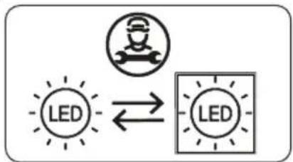 DAEWOO FKM295EWC1ES - Cambio de las luces LED - 1
