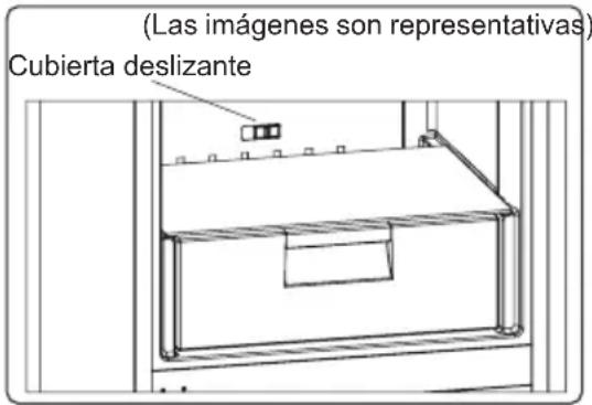 (Las imágenes son representativas) Cubierta deslizante