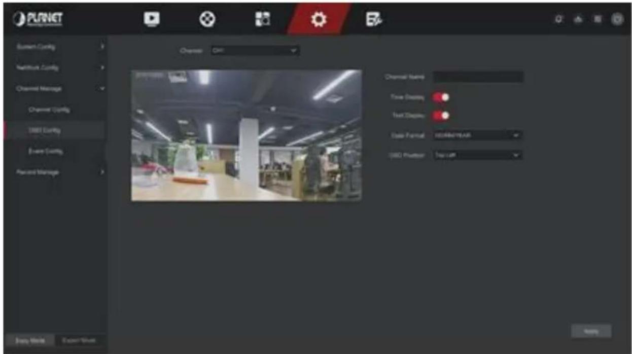 PLNET Channel Control Balance Control Balance Measure Channel Quality DBB1 Control Excess Quality Record Measure Channel Control Time Display Text Display Class Formal: HOMOPRAN DBD Parameters: Top Left Apply Mode Excess Mode Apply